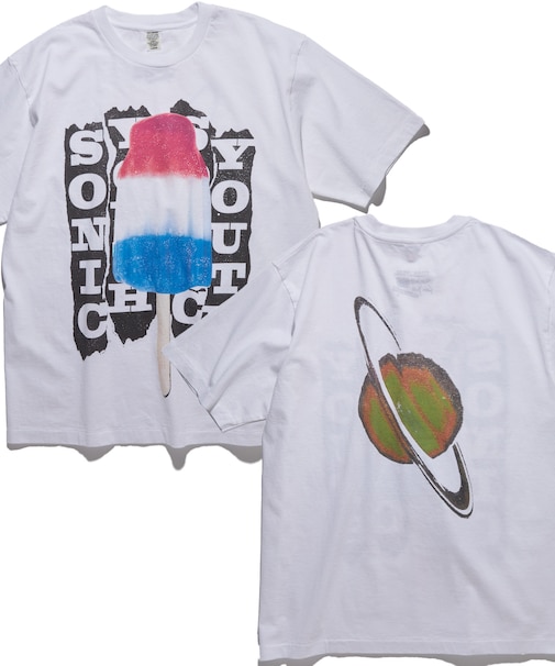 SONIC YOUTH BOMB POP クルーネックバンドTシャツ