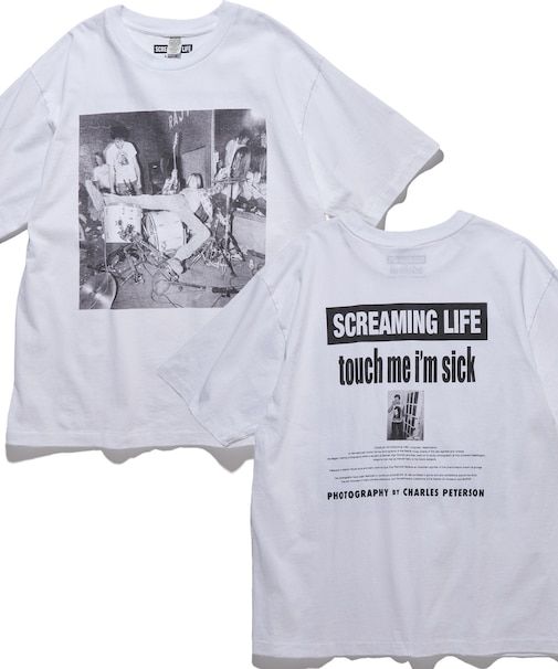 CHARLES PETERSON PHOTO CREW NECK TEE DD