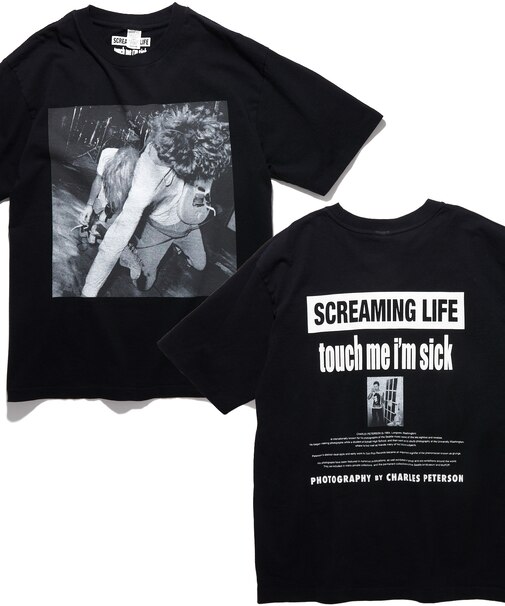 CHARLES PETERSON PHOTO CREW NECK TEE MH