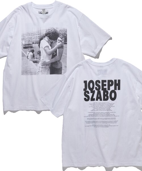 新品未使用　写真　Joseph Szabo Teens シルクスクリーン　限定 JOSEPH SZABO PHOTO CREW NECK TEE TEENAGE｜フリークスストアの