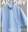 AIRDRY 高機能素材 オックスフォード ボタンダウンシャツ ショートスリーブ/吸水速乾/遮熱性/UVカット