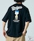 PEANUTS×MLB 別注 ビッグシルエット バックプリント Tシャツ / DODGERS 【限定展開】