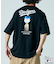 PEANUTS×MLB 別注 ビッグシルエット バックプリント Tシャツ / DODGERS 【限定展開】