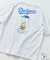 PEANUTS×MLB 別注 ビッグシルエット バックプリント Tシャツ / DODGERS 【限定展開】