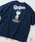 PEANUTS×MLB 別注 ビッグシルエット バックプリント Tシャツ / DODGERS 【限定展開】