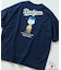 PEANUTS×MLB 別注 ビッグシルエット バックプリント Tシャツ / DODGERS 【限定展開】
