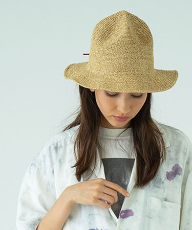 PAPER CROCHE MT.HAT ペーパークロシェマウンテンハット