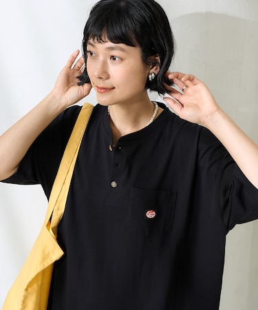 別注 ヘンリーネックワンピース