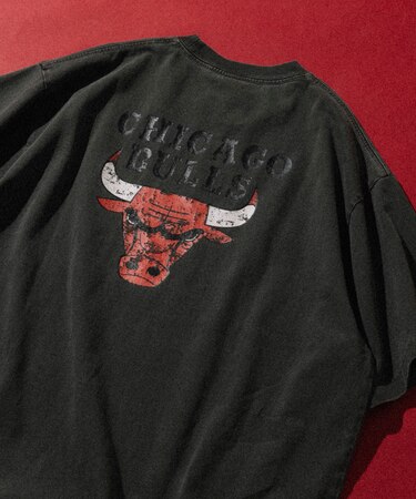 NBA 別注 チーム バックロゴプリント クルーネックTシャツ