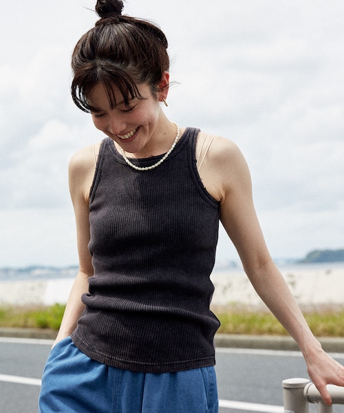 PAION&DRUG ダメージ加工 タンクトップ ダメージ加工 タンクトップ｜フリークスストアの通販｜&mall