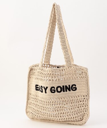 ロゴメッシュバッグ