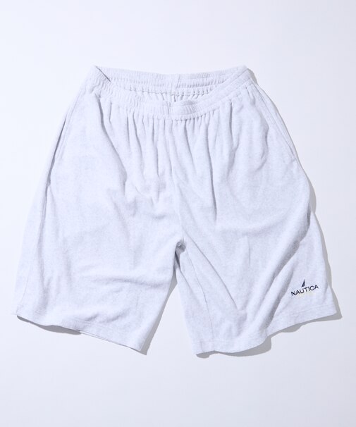 ビックシルエット パイル イージーショートパンツ