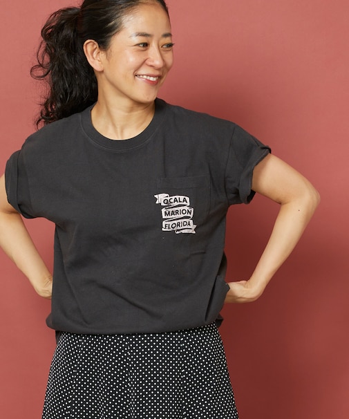 Used Essence ポケット Tシャツ