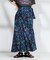インド バティック調巻きスカート