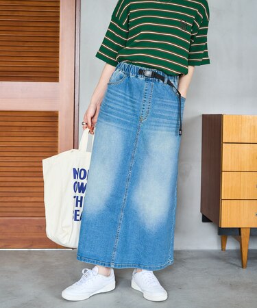 FREAK'S STORE OUTDOORS クライミング デニム スカート【限定展開】