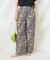 ペイズリー イージーパンツ