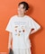 miffy フードプリントTシャツ