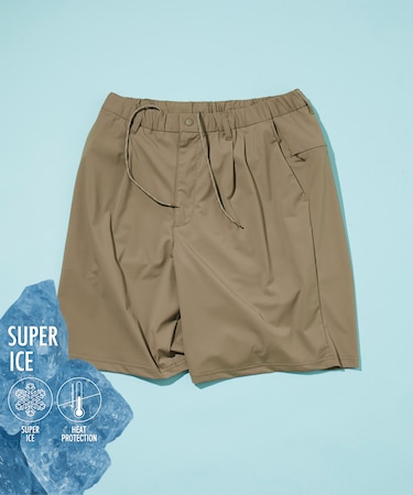 SUPER ICE ナイロン イージーショーツ【接触冷感】