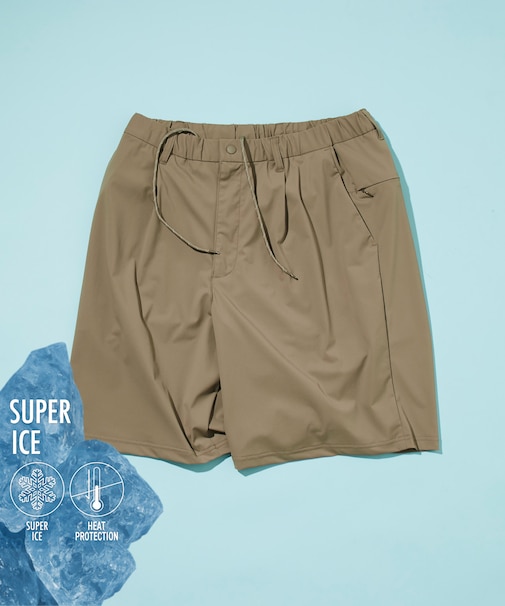 SUPER ICE ナイロン イージーショーツ【接触冷感】