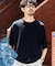SUPER ICE クルーネック ニットTシャツ 【接触冷感】