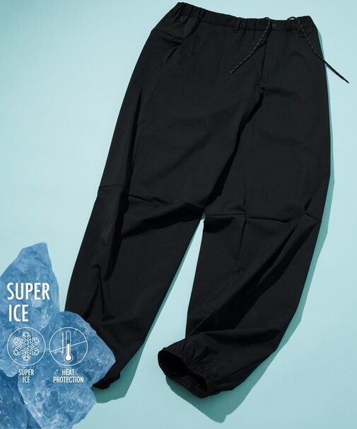 SUPER ICE ナイロンジョガーパンツ