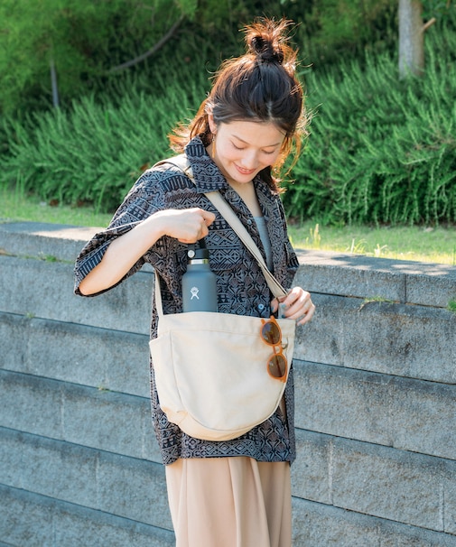 ミニ キャンバスニュースペーパーバッグ