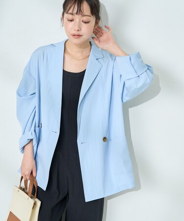 <接触冷感/マシーンウォッシャブル> SUMMERCOOL シャツジャケット＜セットアップ対応＞