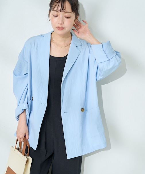 <接触冷感/マシーンウォッシャブル> SUMMERCOOL シャツジャケット＜セットアップ対応＞