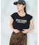 ノースリーブ ロゴTシャツ