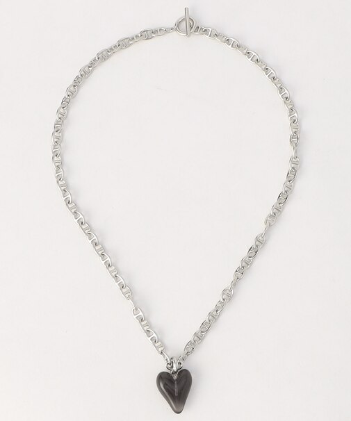 ネコメ チェーン ハートネックレス