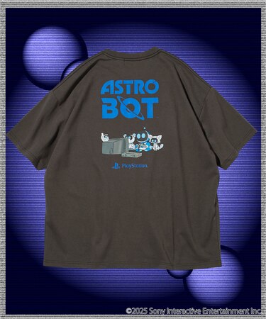 PlayStation BACK PRINT CREW NECK TEE / ASTROBOT【限定展開】