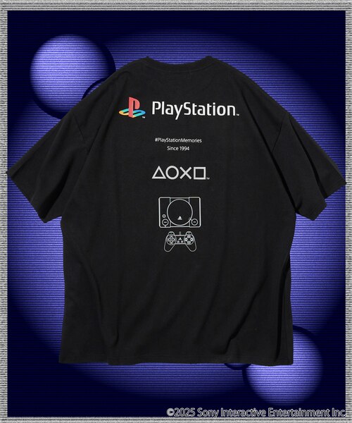 PlayStation LOGO BACK PRINT CREW NECK TEE【限定展開】｜フリークス