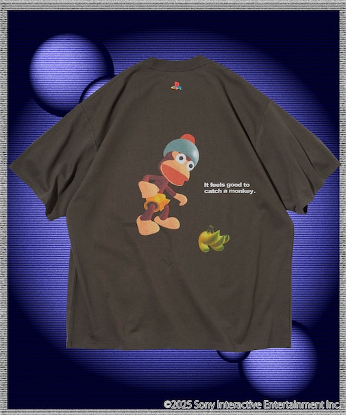 サルゲッチュ バックプリント TEE