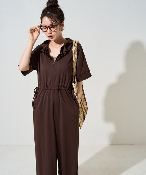 フリルカラー オールインワン【限定展開】