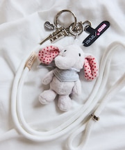 NICI x SMAST GLITTER STRAPバンダナ ぬいぐるみ グリッター モバイルストラップ