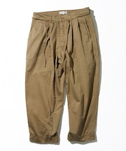 Extra Long Staple Organic Cotton 2 Tuck Chino Pant