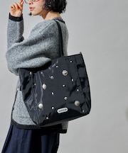 別注 2WAY コンチョトートバッグ/A4サイズトートバッグ/ノートPC収納可能