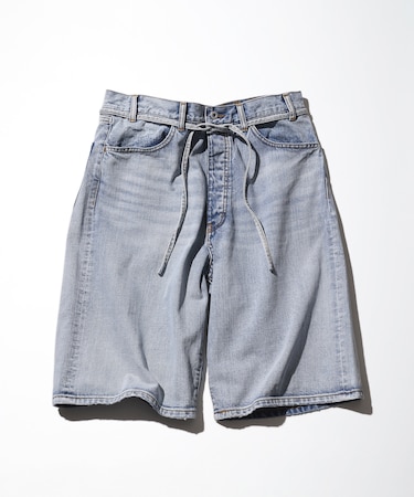 Selvedge Denim Baggy Shorts