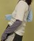 Healthknit 細 ボーダー タンク Tシャツ SET