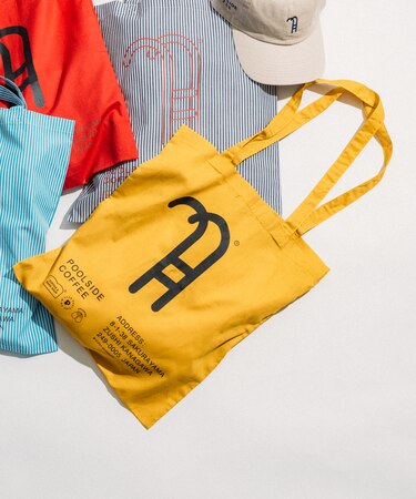別注 POOLSIDE COFFEE TOTE BAG