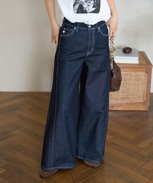 別注 SIDE PANEL BAGGY