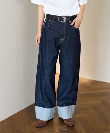 別注 BACK SLIT LOOSE STRAIGHT