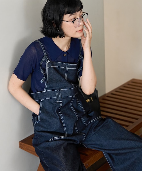 インドベロア刺繍サロペット｜フリークスストアの通販｜&mall（アンド