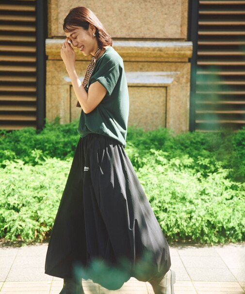 別注 フレンチスリーブTシャツ スカートセットアップ
