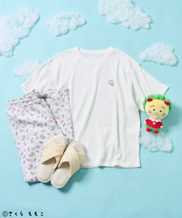 COJI-COJI 半袖ルームウェアセット/パジャマセット