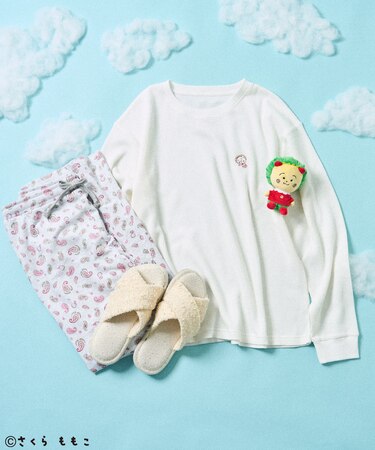 COJI-COJI 長袖 ルームウェアセット/パジャマセット 限定展開