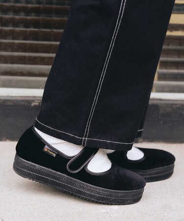 メリージェーンフラットシューズ