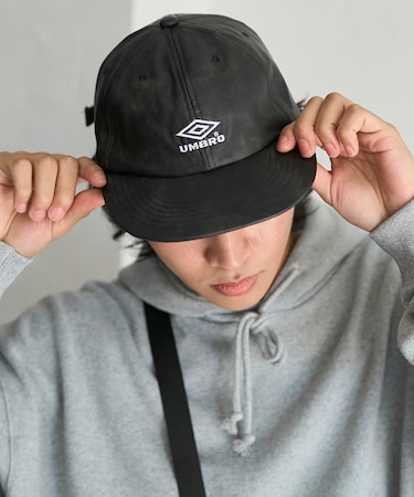 別注 LEATHERETTE Flat Visor 6Panel Cap