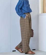 スラックス イージーパンツ