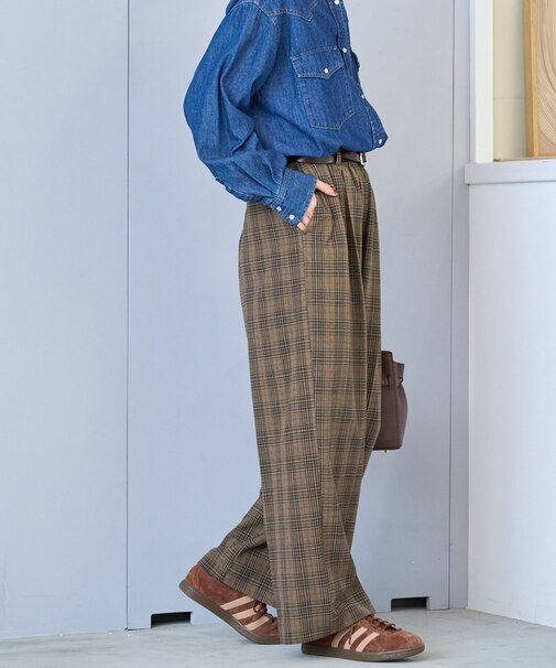 スラックス イージーパンツ